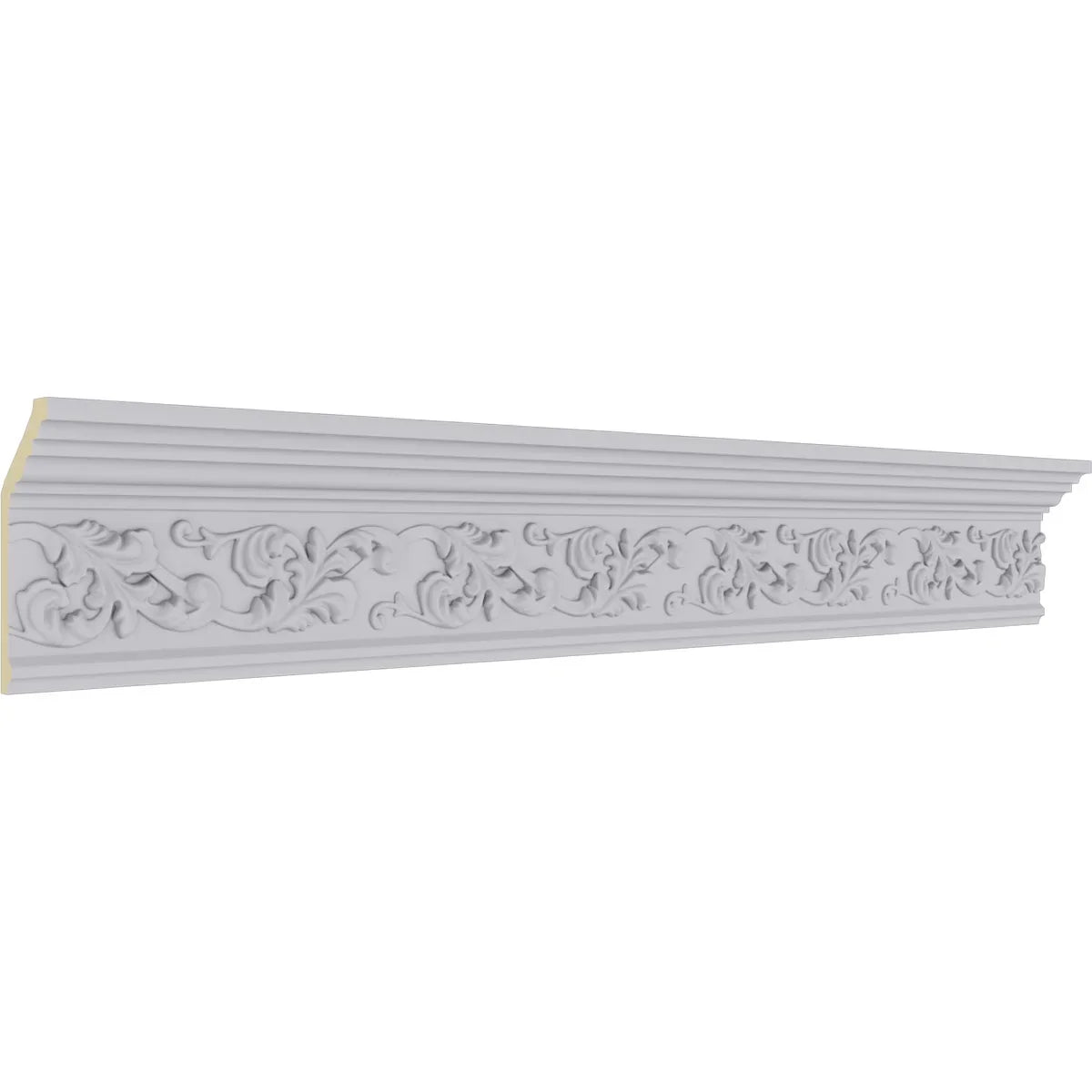 5 1/2"H x 2 1/4"P x 6"F x 94 1/2"L Richmond Crown Moulding
