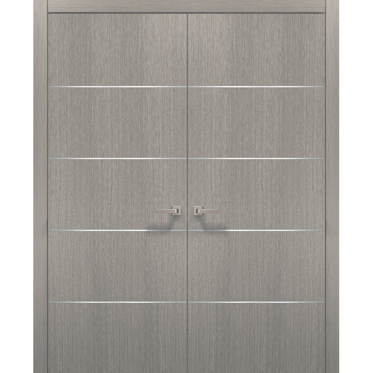 French Double Interior Doors 48 x 80 with Hardware