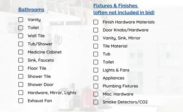 Finish Carpentry Checklist for Your Home Renovation
