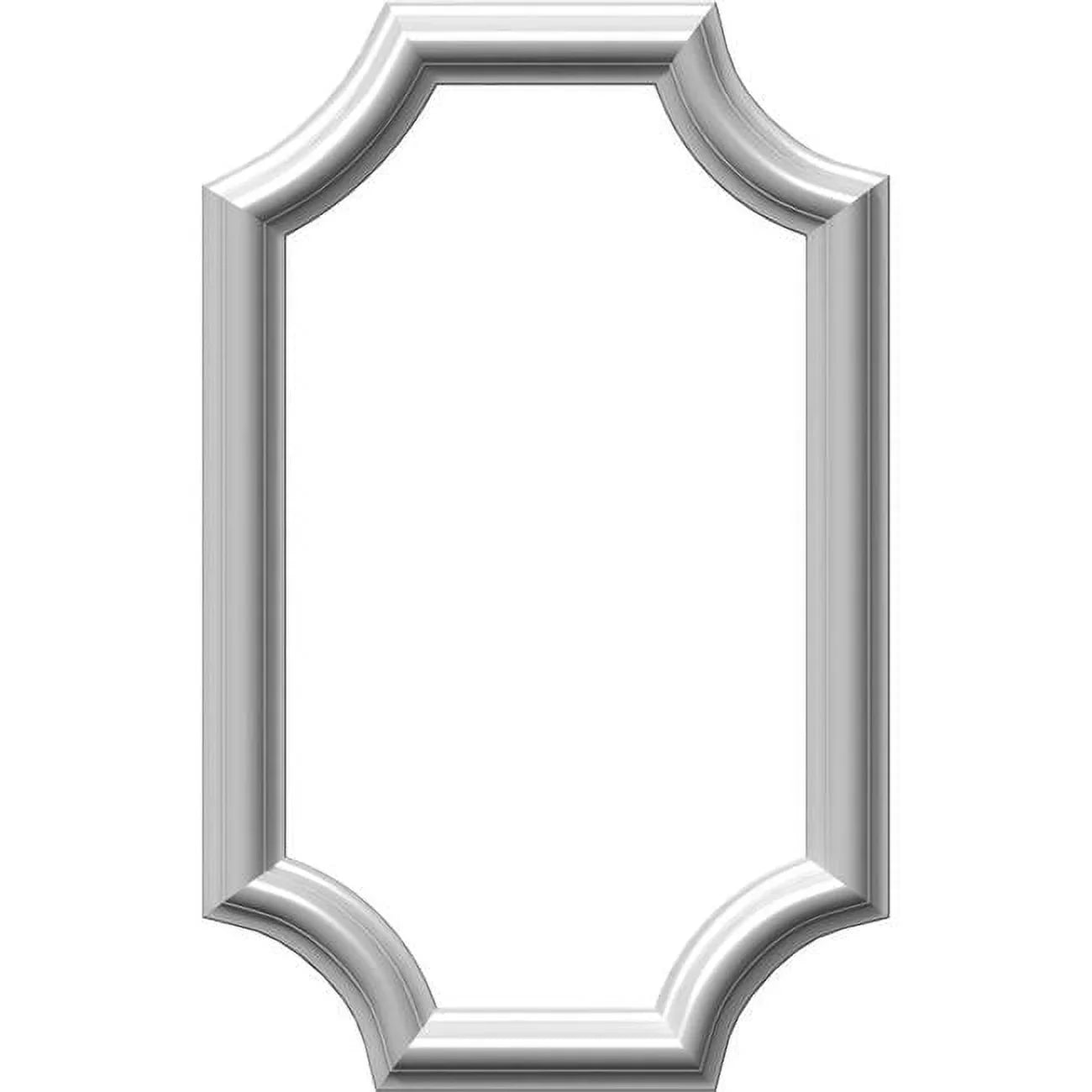 12 x 20 x 0.5 in. Ashford Molded Scalloped Wainscot Wall Panel