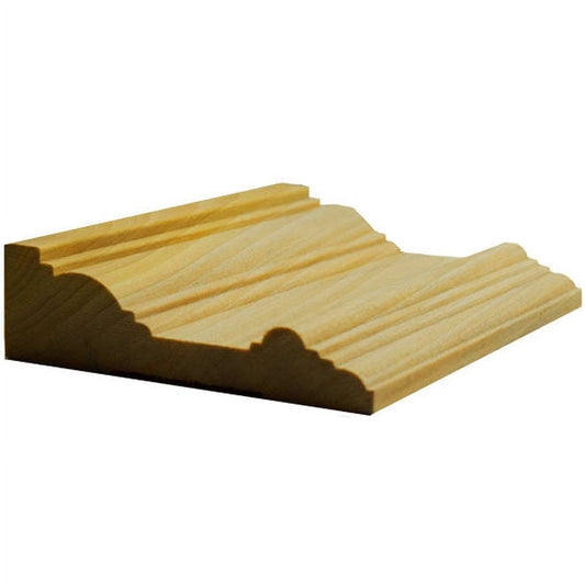 Casing EWCA22, 1-1/16" x 3-3/4", Poplar, 95"