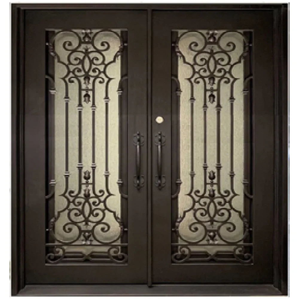 Eldorado Eris Iron doors, Modern Black