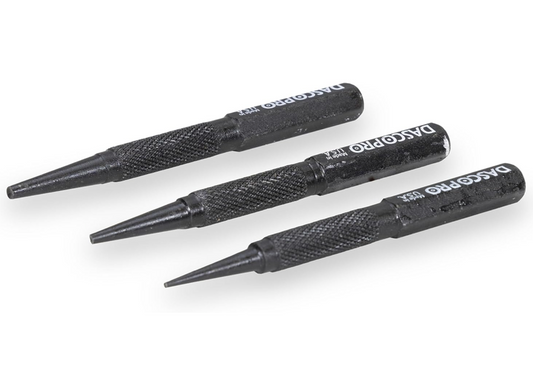 DASCO PRO 1/32", 2/32", 3/32" Black Oxide Nail Set